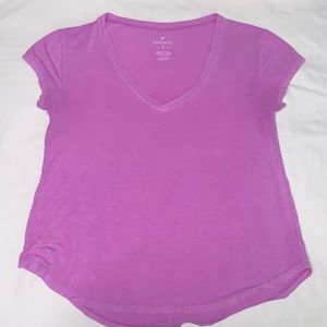 Purple American Eagle Favorite Tee Size Small
